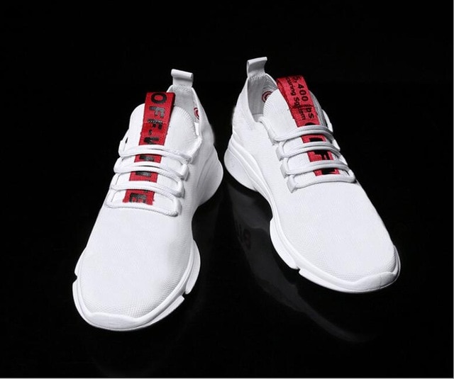 Men and Women Sneakers Outdoor Walking Lace up Breathable Mesh Super Light Jogging Sports Running Shoes image 3