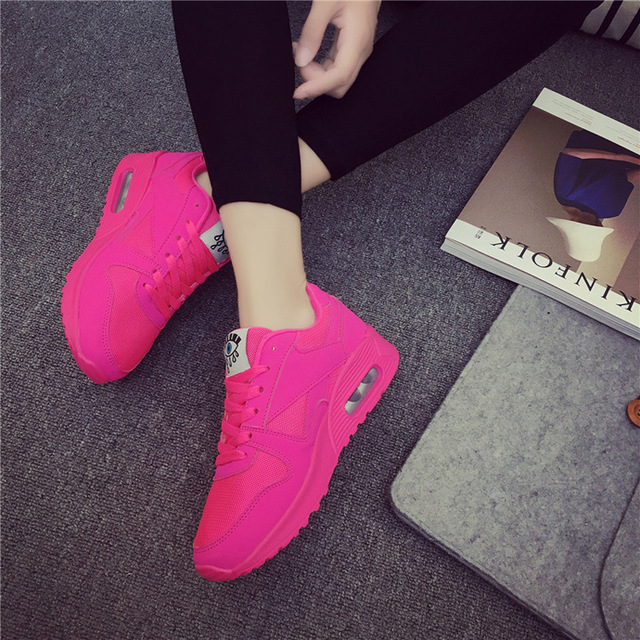 Breathable Mesh Sport Shoes Women Tennis Shoes Female Stability Athletic Fitness Sneakers Trainers-in Tennis Shoes image 3
