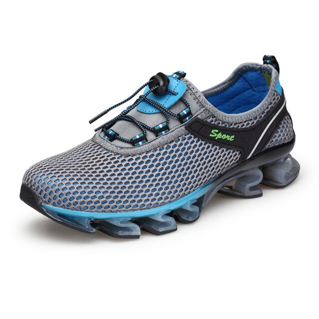 Men Air Mesh Casual Shoes Spring Summer Breathable Light Soft Slip On Footwear Trainers Flats Mens Walking Sneaker Shoe image 3