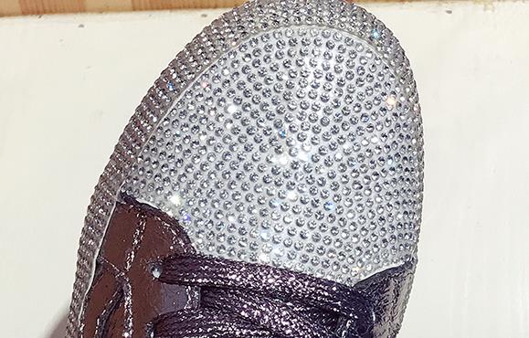 Sneakers Women Flats Golden Silver Shoes Rhinestone Bling Casual Shoes Korean Luxury Creepers Superstar Shoes Streetwear image 12
