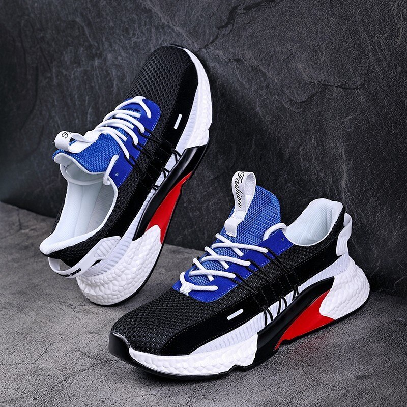 Sneakers Lightweight Comfortable Casual Shoes Zapatillas Hombre Colorblock Canvas Shoes image 8