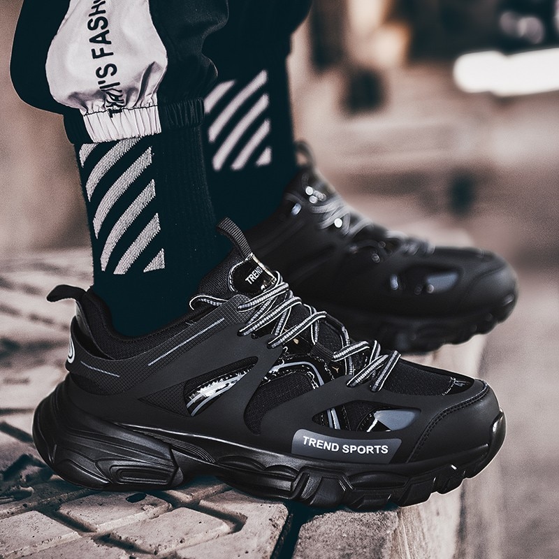 Popular High quality Sneakers Brand Male Boots Comfortable Hommes Zapatillas Casual Footwear Breathable Mens trend Boots image 7