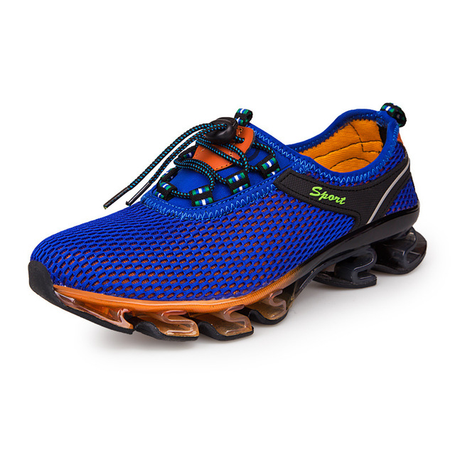 Men Air Mesh Casual Shoes Spring Summer Breathable Light Soft Slip On Footwear Trainers Flats Mens Walking Sneaker Shoe