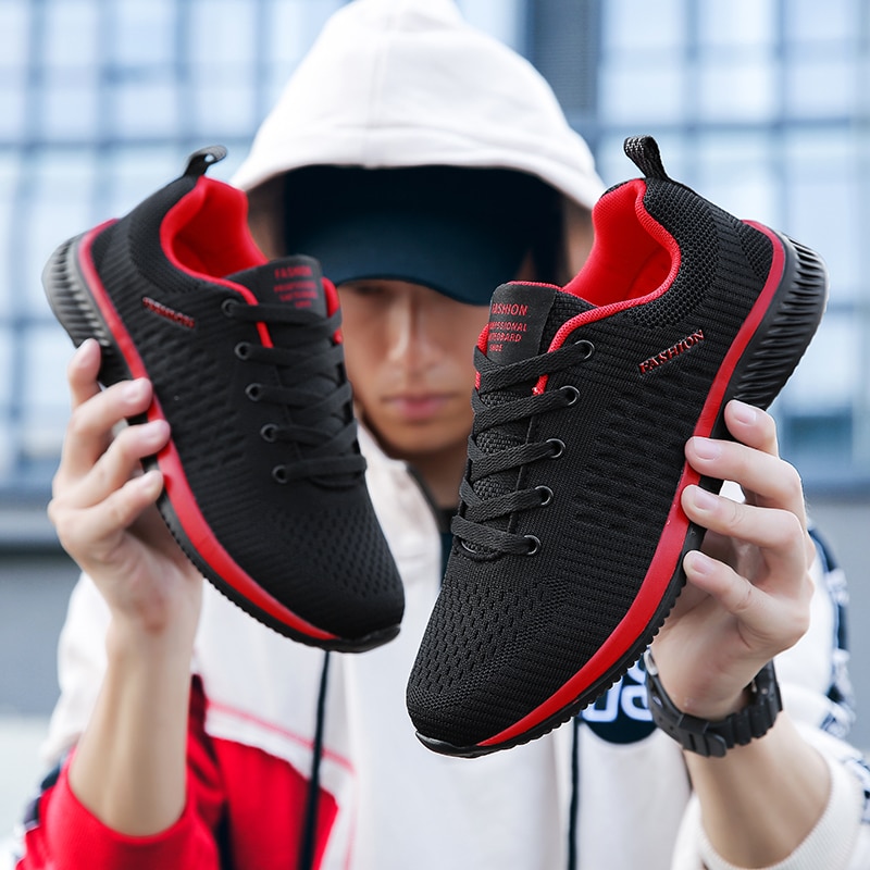 Unisex Sneakers Breathable Casual Shoes Men Air Mesh Casual Flats Shoes image 9