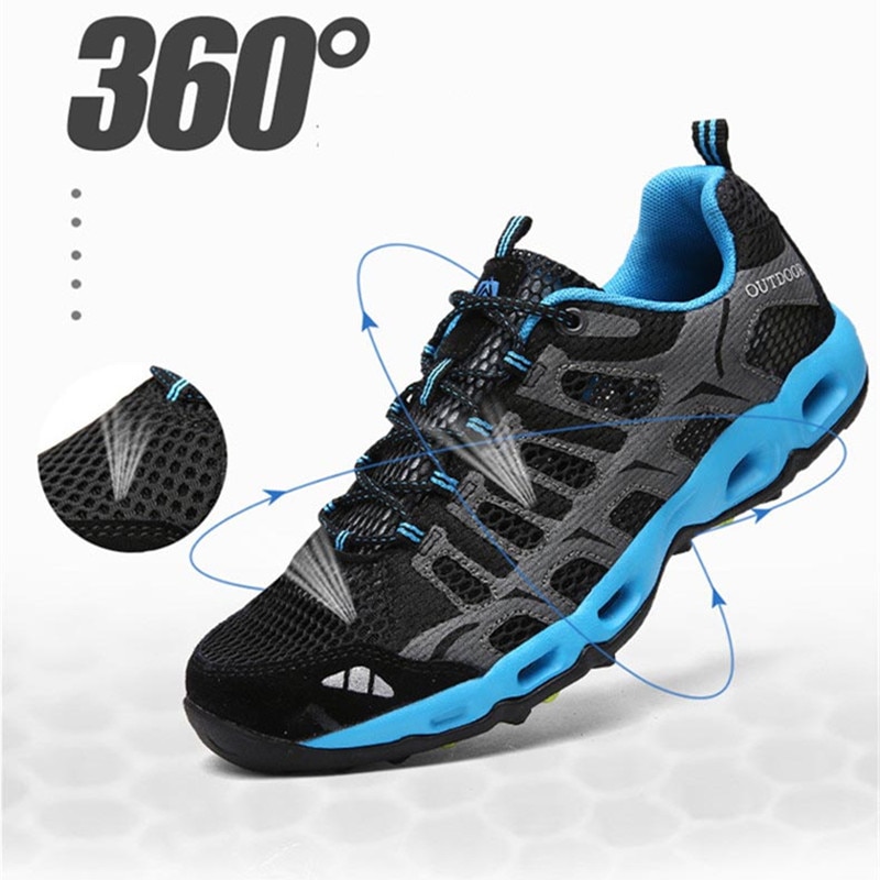 Breathable Sports Shoes Men Women Outdoor Sneakers Cushioning Running Shoes Men Walking Camping Running Trekking Water Sneakers image 9