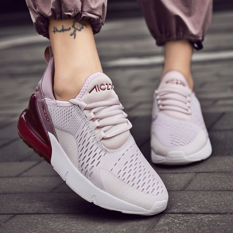 Sneakers Light Weight Running Shoes For Women Air Sole Breathable Running Shoes image 7