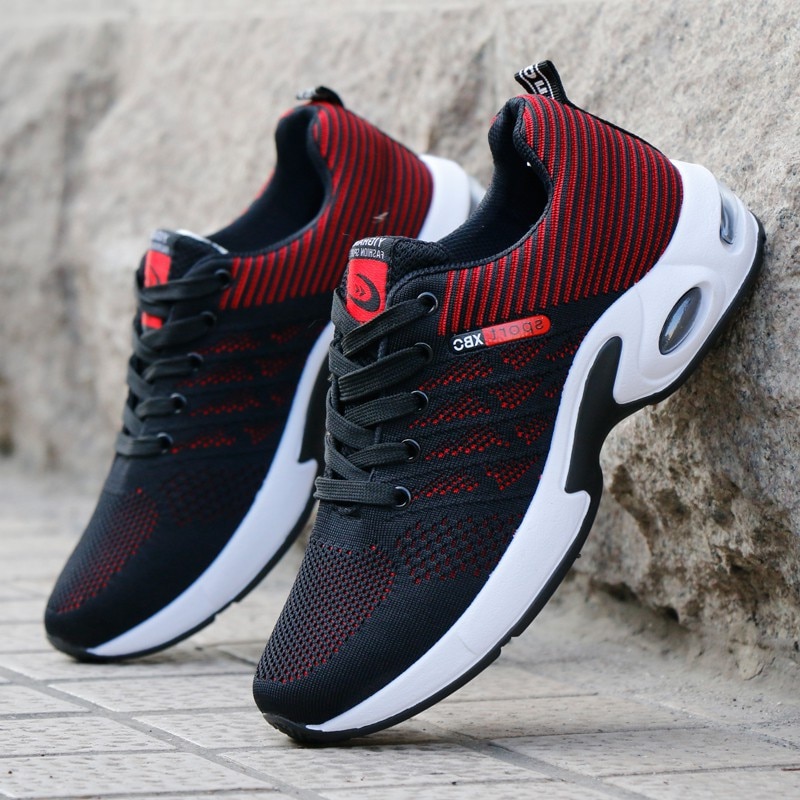 Men Casual Shoes Summer Outdoor Breathable Work Shoes Men Sneakers Mesh Shoes image 8