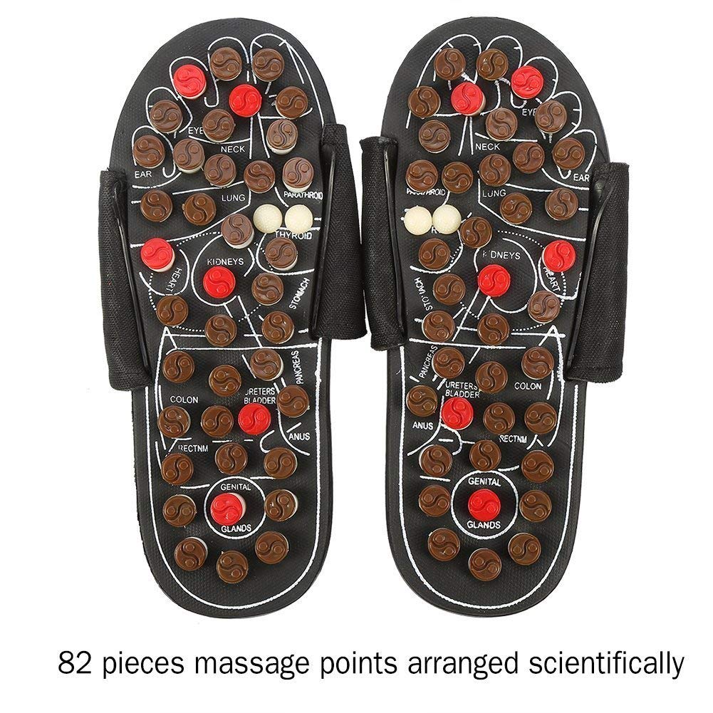Foot Massage Slippers Acupuncture Therapy Massager Shoes For Foot Acupoint Activating Reflexology Feet Care Massageador Sandal image 7