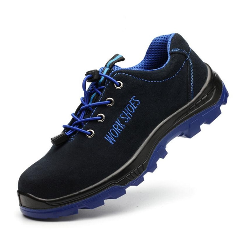Men's Steel Toe Work Safety Shoes Casual Breathable Outdoor Sneakers Puncture Proof Boots Comfortable Industrial Shoes for Men image 3