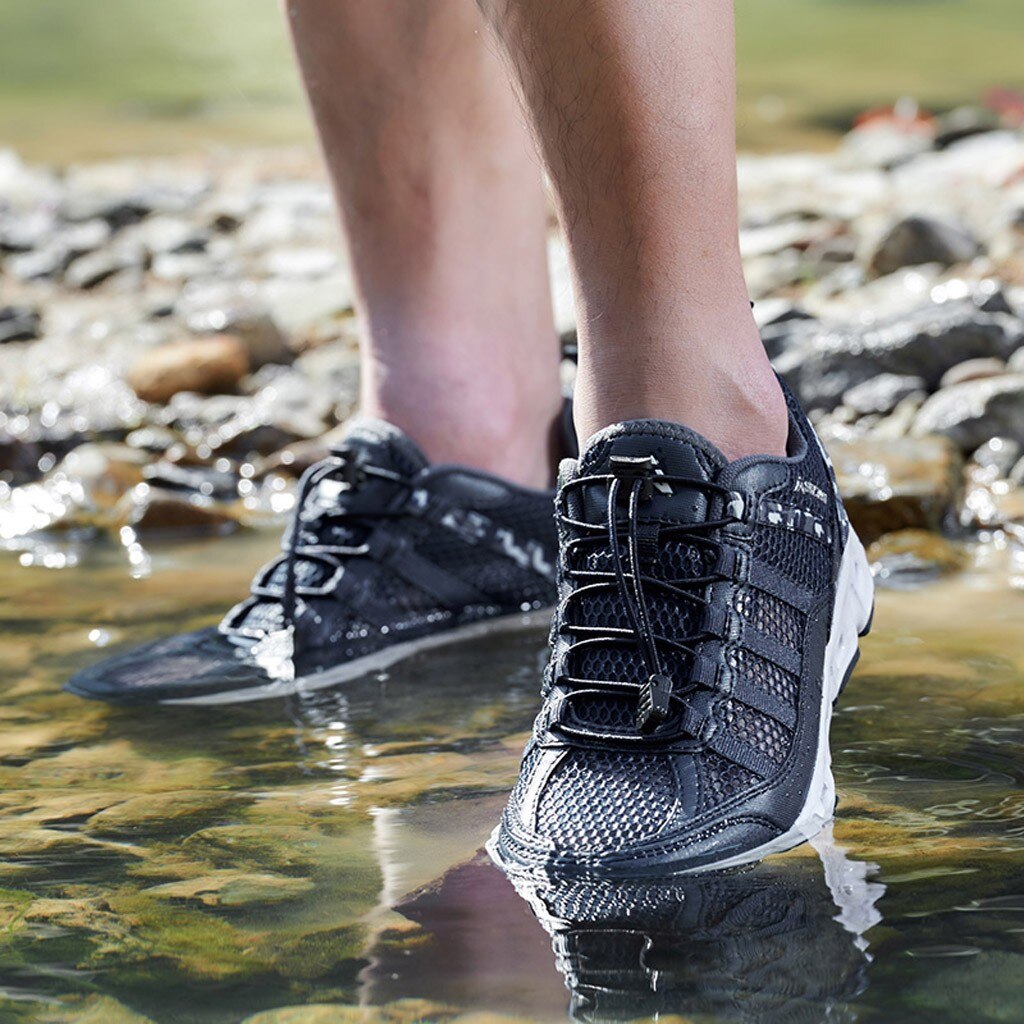 Men's Outdoor wading and quick drying shoes casual sports breathable non slip wear resistant upstream shoes