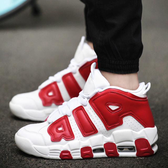 Basketball Shoes Men Air Sports Shoes High Tops Mens Basketball Sneakers Athletics Basket Shoes Chaussures de basket Black shoes image 3