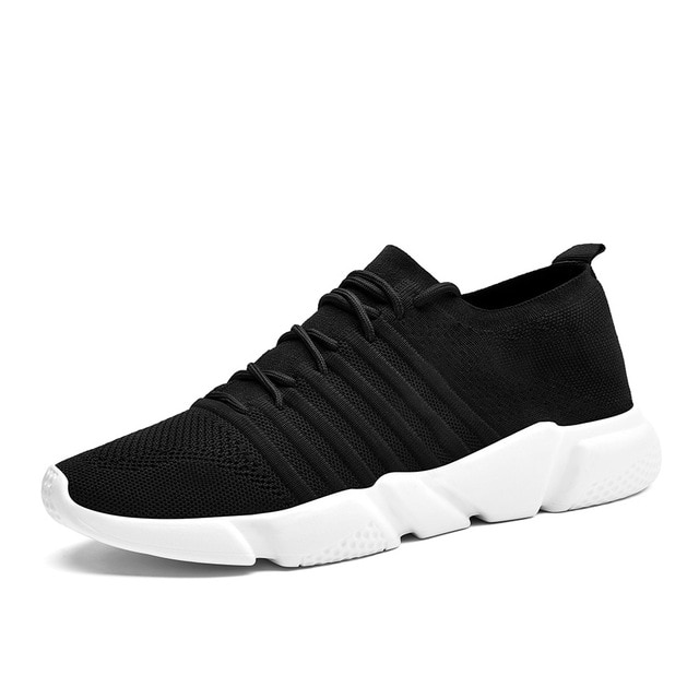 Men's Casual Shoes Lightweight Slip on Socks Sneakers Youth Boys Breathable Trainers Low Cut Harajuku Speed Krasovki image 3