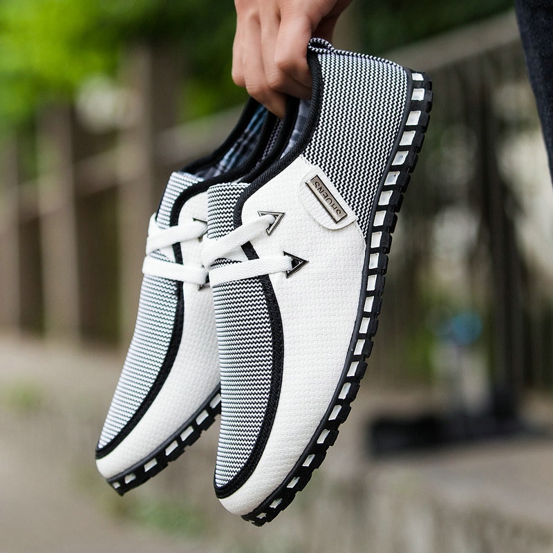 Male driving Shoes Men Flats Boat Shoes High Quality Men Casual Shoes Slip On Loafers Casual shoes MM 58 image 5