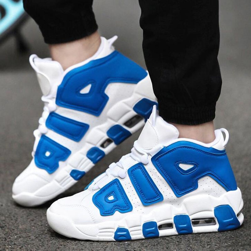 Basketball Shoes Men Air Sports Shoes High Tops Mens Basketball Sneakers Athletics Basket Shoes Chaussures de basket Black shoes image 11