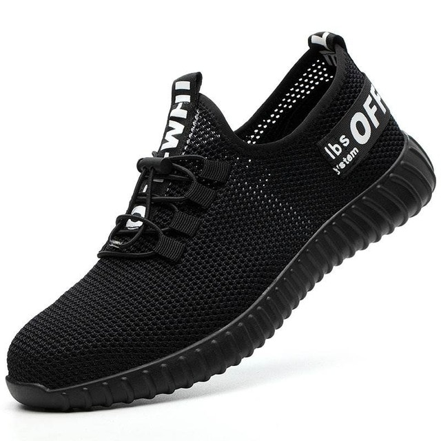 Men's Breathable Work Safety Shoes Men Outdoor Anti-slip Steel Puncture Proof Construction Safety Boots Shoes image 3