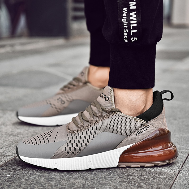 Men Running Shoes Breathable Women Trainer Sneakers Zapatillas Hombre Deportiva 270 Air Cushion Sport Shoes image 6