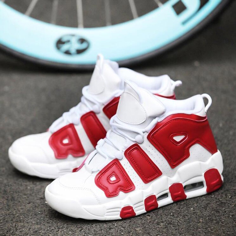 Basketball Shoes Men Air Sports Shoes High Tops Mens Basketball Sneakers Athletics Basket Shoes Chaussures de basket Black shoes image 7