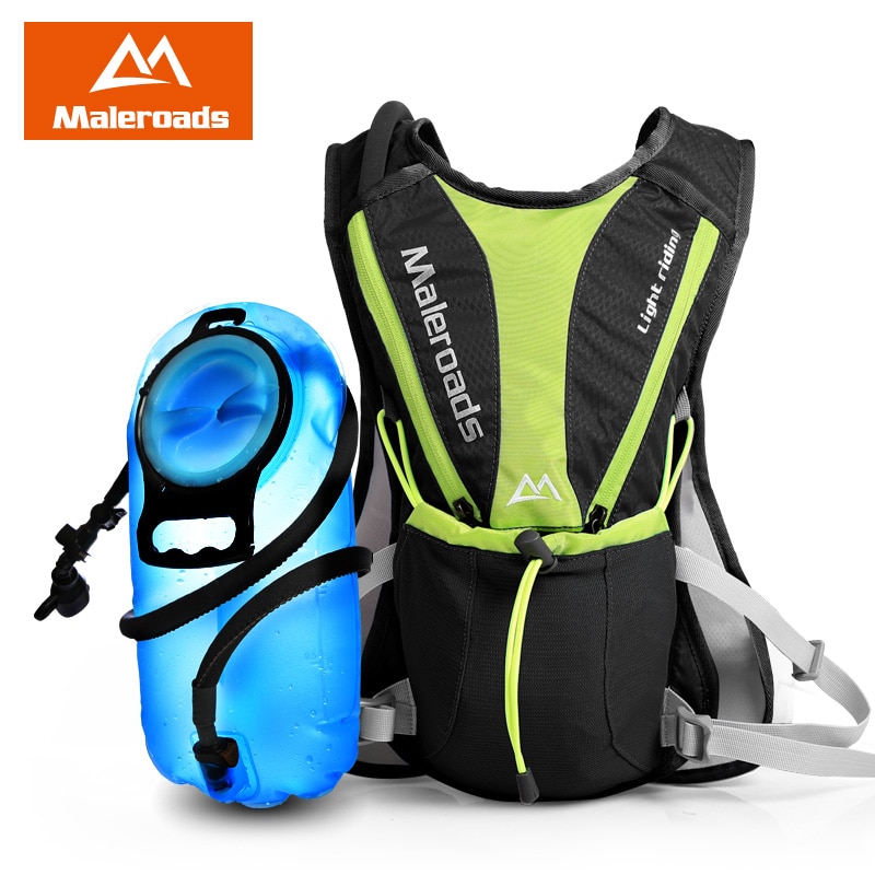 Maleroads Cycle Rucksack riding backpack Cross Country Runner Ultralight Hike Hydration mini Bicycle