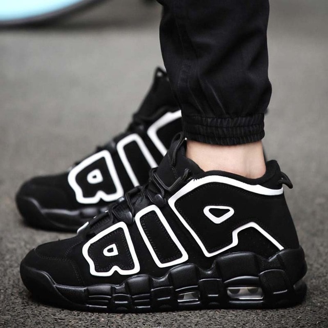 Basketball Shoes Men Air Sports Shoes High Tops Mens Basketball Sneakers Athletics Basket Shoes Chaussures de basket Black shoes image 6