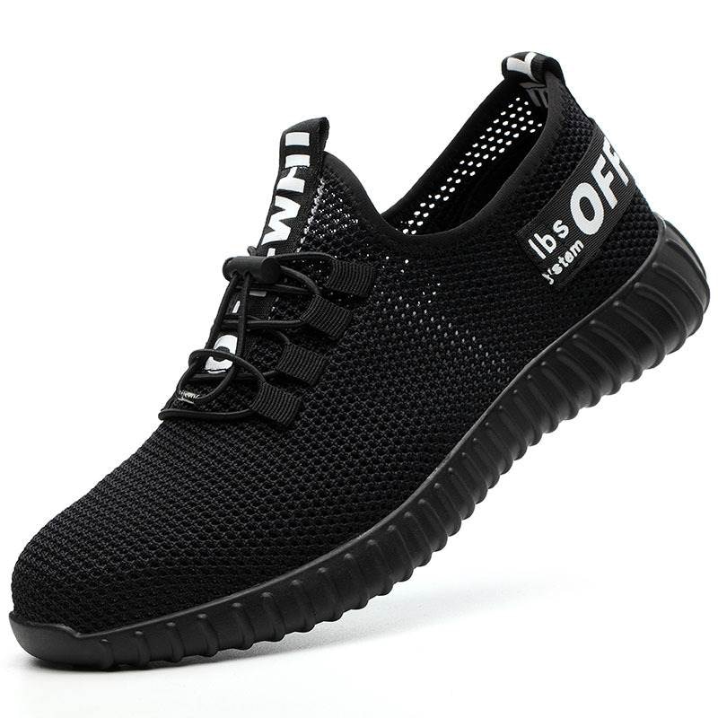 Men's Breathable Work Safety Shoes Men Outdoor Anti-slip Steel Puncture Proof Construction Safety Boots Shoes image 8