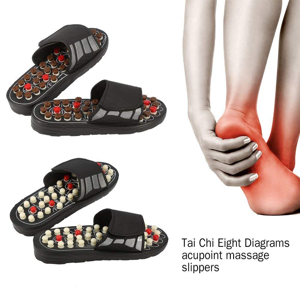 Foot Massage Slippers Acupuncture Therapy Massager Shoes For Foot Acupoint Activating Reflexology Feet Care Massageador Sandal image 8