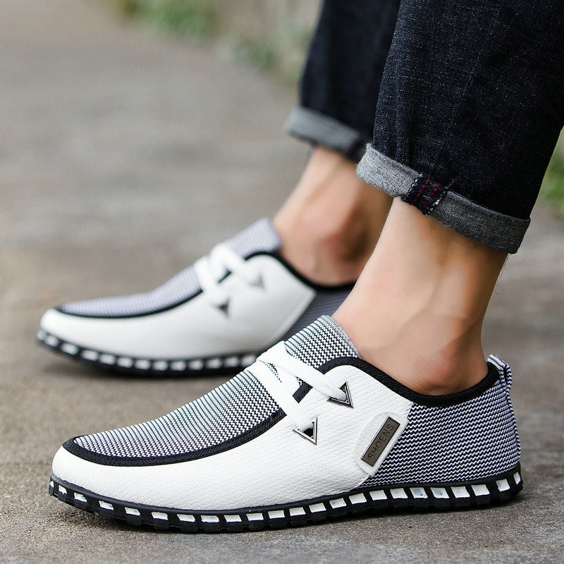 Male driving Shoes Men Flats Boat Shoes High Quality Men Casual Shoes Slip On Loafers Casual shoes MM 58 image 6