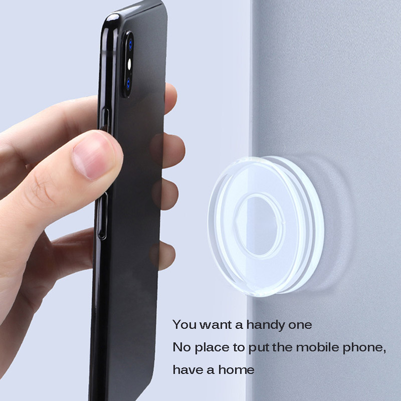 Hand Stick Universal Sticker Nano Black Technology Hand Stick Sticker Mobile Phone Holder Free Stickers Fast Paste Type