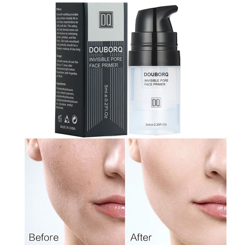 Face Base Primer Makeup 5ml Matte Make Up Fine Lines Oil-control Facial Cream Brighten Nude