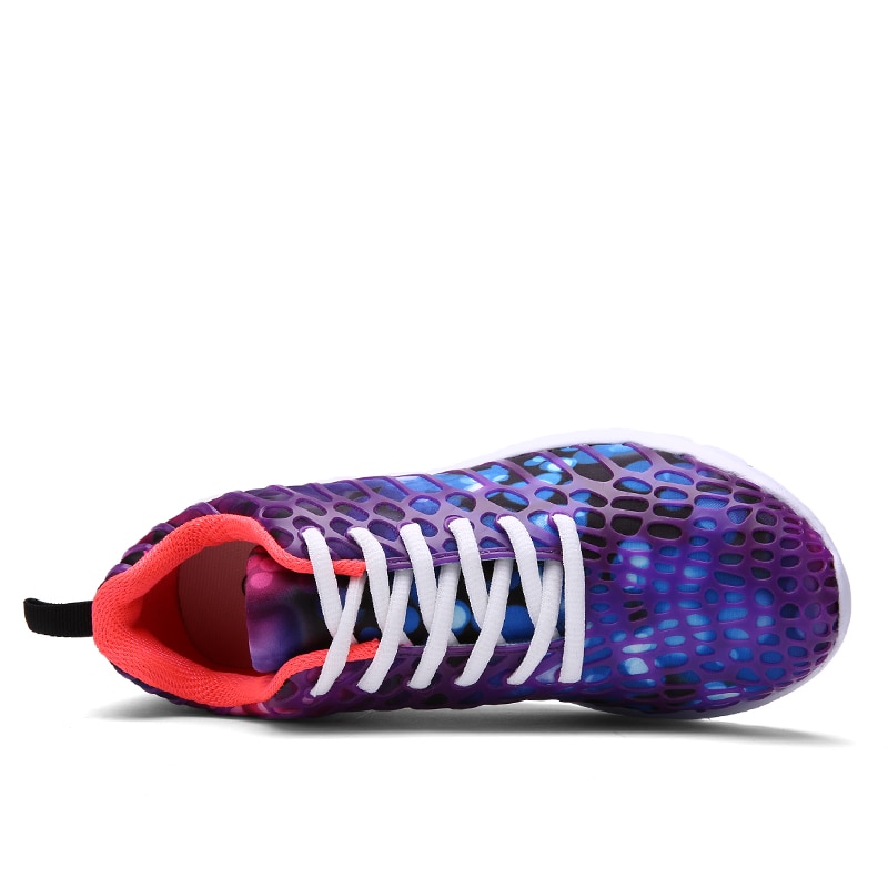Sneakers Men Women Female Running Shoes Sport Shoes Woman Lace-Up chaussure femme Breathable Camouflage Mesh image 10