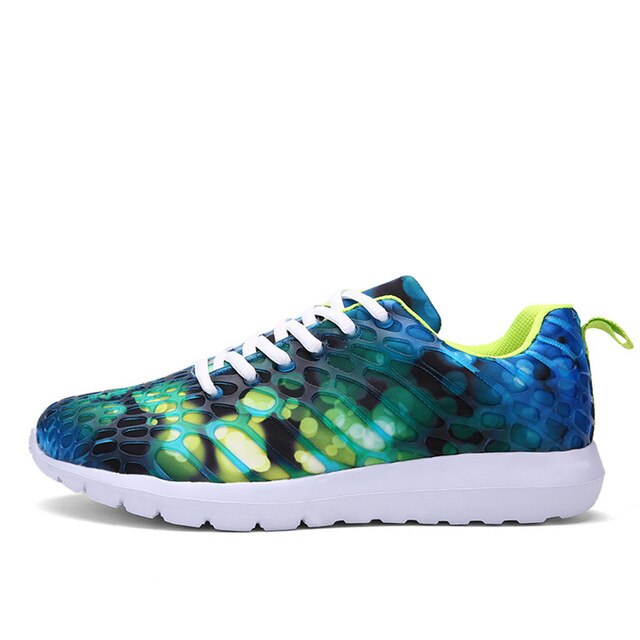 Sneakers Men Women Female Running Shoes Sport Shoes Woman Lace-Up chaussure femme Breathable Camouflage Mesh image 8