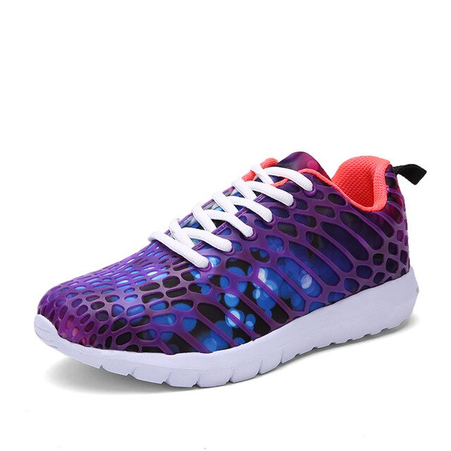 Sneakers Men Women Female Running Shoes Sport Shoes Woman Lace-Up chaussure femme Breathable Camouflage Mesh image 5