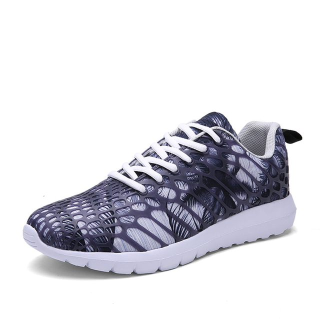 Sneakers Men Women Female Running Shoes Sport Shoes Woman Lace-Up chaussure femme Breathable Camouflage Mesh image 7