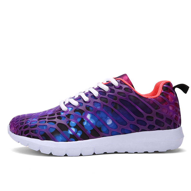 Sneakers Men Women Female Running Shoes Sport Shoes Woman Lace-Up chaussure femme Breathable Camouflage Mesh image 12