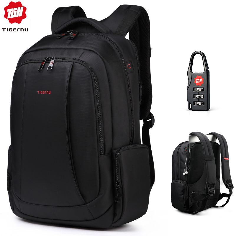 Anti Theft Nylon 27L Men 15.6 inch Laptop Backpacks School Fashion Travel Male Mochilas Feminina