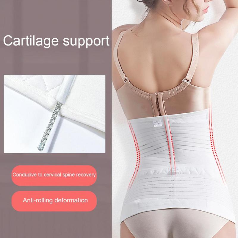 Before and after visualization of abdominal muscle alignment with clinical overlays