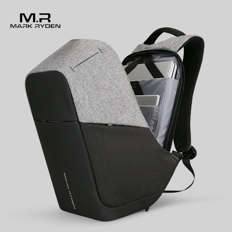 Mark Ryden Multifunction USB charging Men 15inch Laptop Backpacks For Teenager Fashion Male Mochila