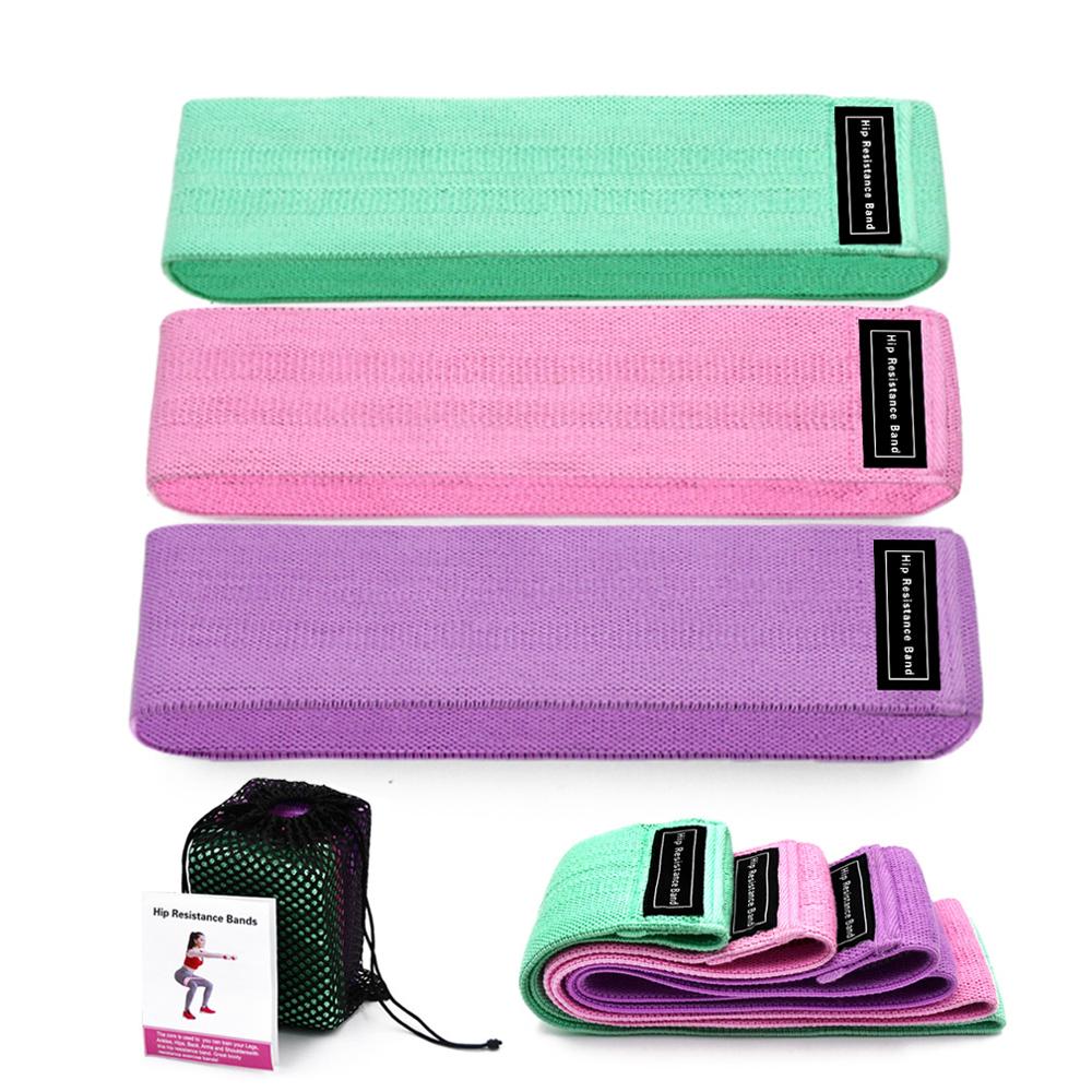 Resistance Bands 3-Piece Set Fitness Rubber Bands Expander Elastic Band For Fitness Elastic