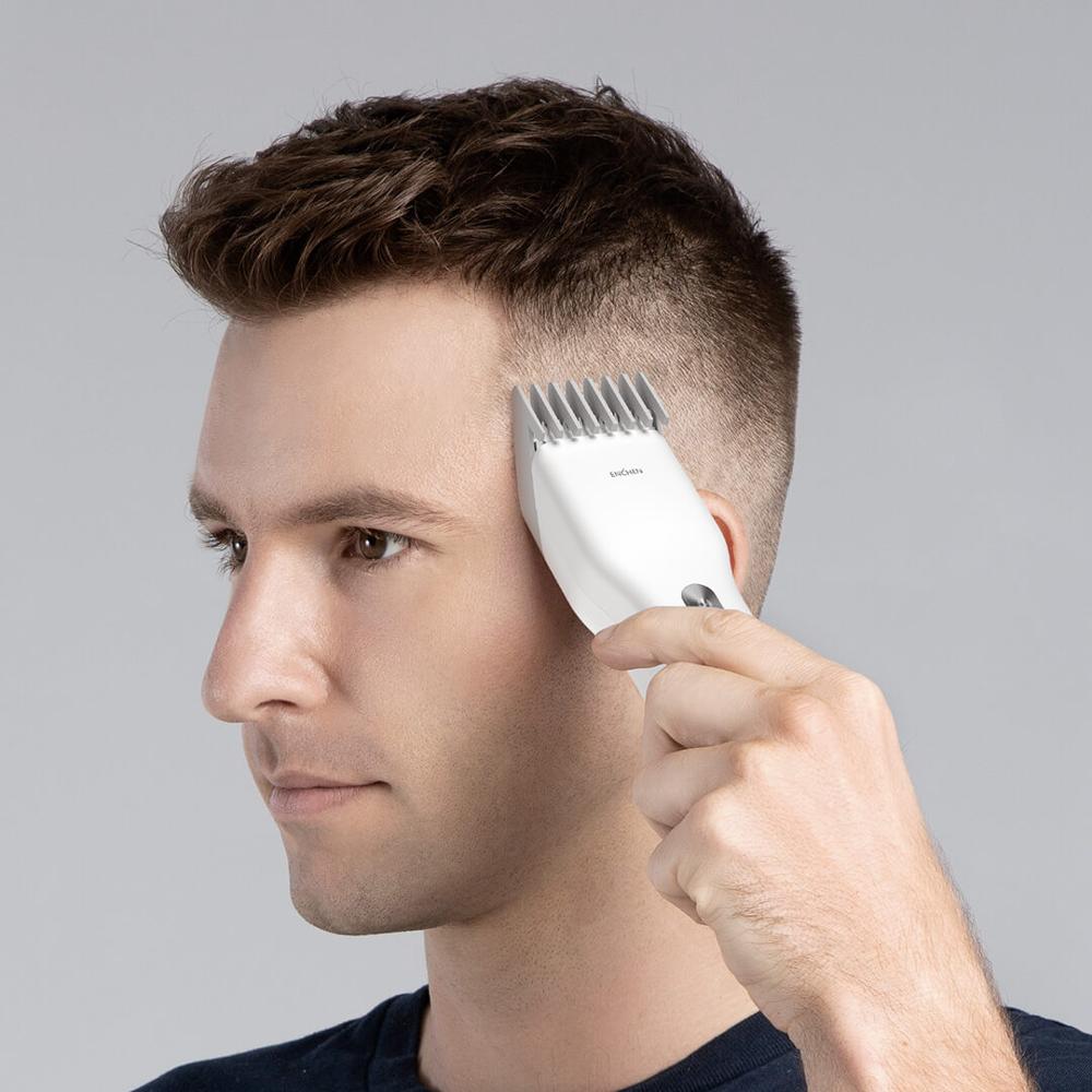 Man using clipper for controlled short side trim