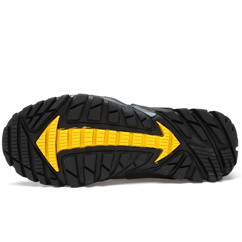 Summer Breathable Men Hiking Shoes Suede + Mesh Outdoor Men Sneakers Climbing Shoes Men Sport Shoes Quick-dry Water Shoes image 7