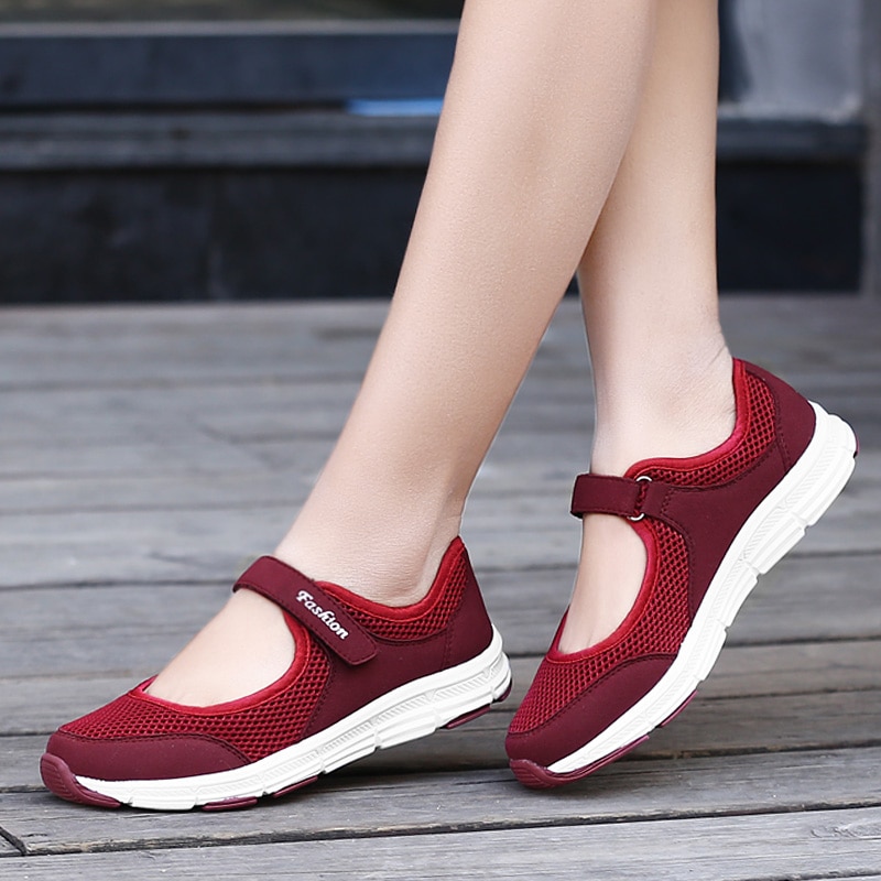 Women Sneakers Casual Shoes Female Mesh Summer Shoes Breathable Trainers Ladies Basket Femme Tenis Feminino image 8