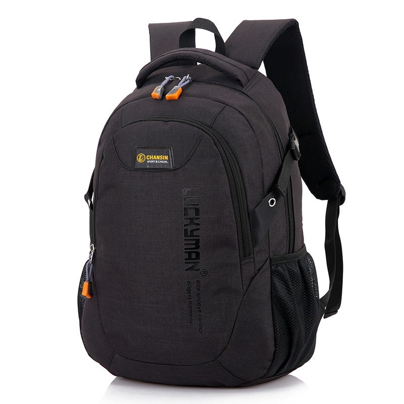 Fashion Men's Backpack Bag Male Polyester Laptop Backpack Computer Bags high school student college