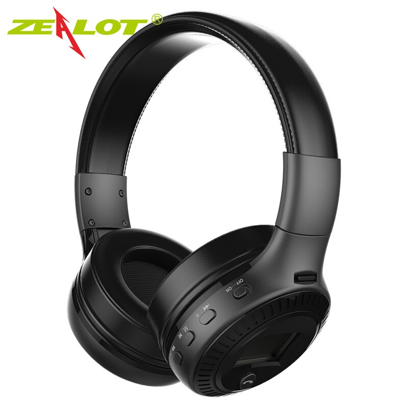 ZEALOT B19 Wireless Headphones with FM Radio 2