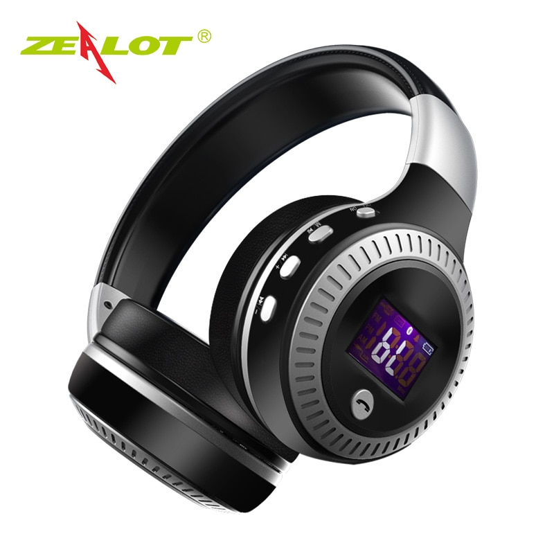 ZEALOT B19 Wireless Headphones with FM Radio