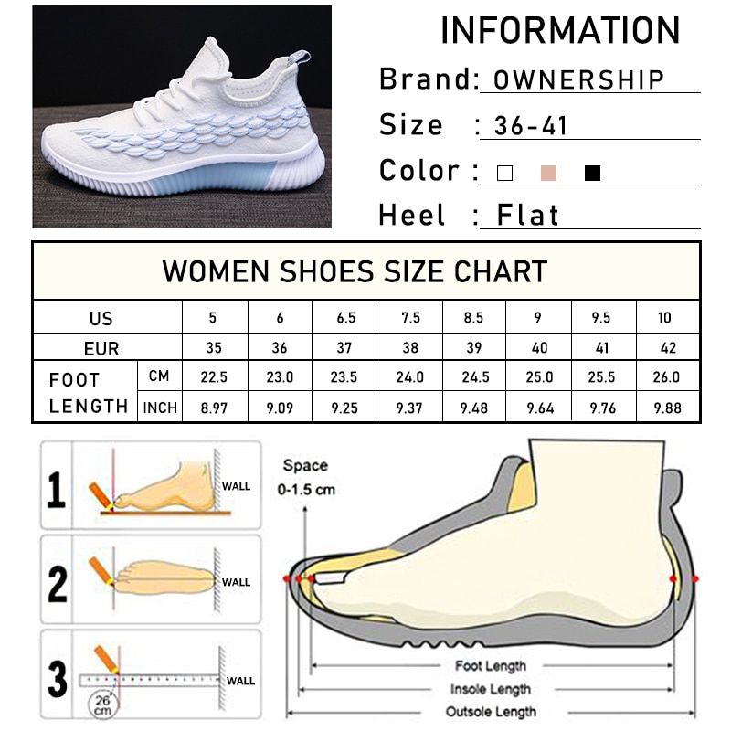 Women Sneakers Woman Running Shoes Female Vulcanized Women's Casual Flats Women Walking Shoes Ladies Summer image 6