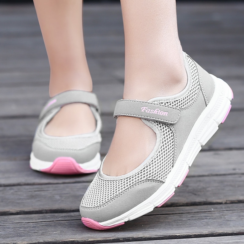 Women Sneakers Casual Shoes Female Mesh Summer Shoes Breathable Trainers Ladies Basket Femme Tenis Feminino