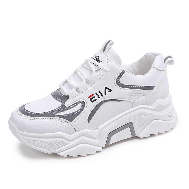 Sneakers Women Breathable Mesh Casual Shoes Female Sneaker Lace Up High Leisure Women Vulcanize Shoe Platform