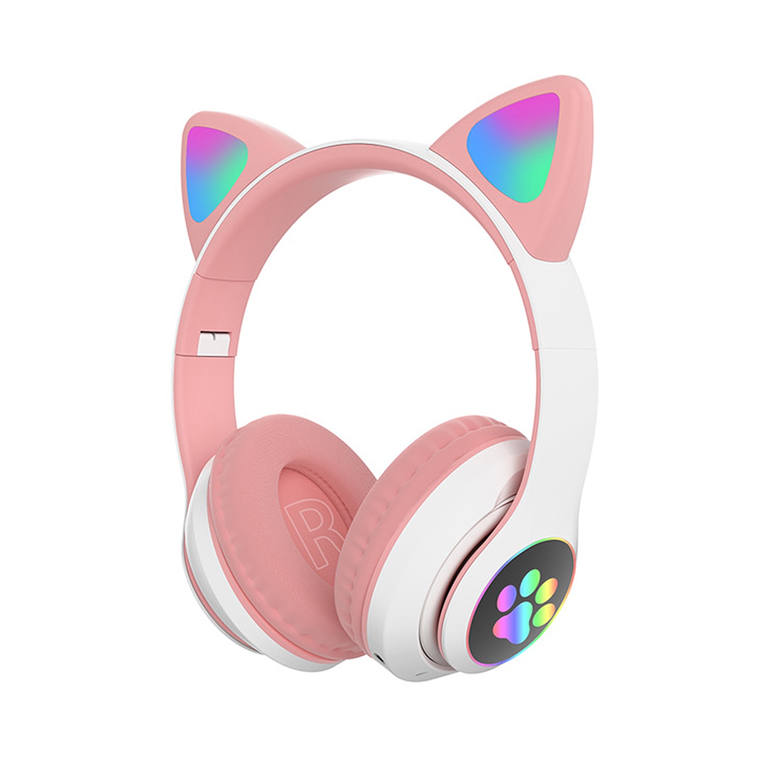 STN-28 Foldable Headset with LED Lights