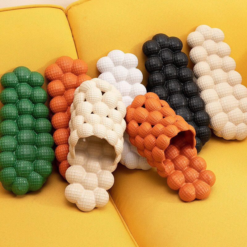 Unisex Slippers Women Men Shoes Bathroom Slipper Indoor Sandals EVA Massage Sandals Home Slippers Non-slip Floor Flip Flops image 7