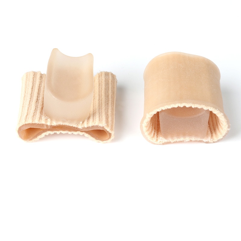 Both components resting on a soft surface, symbolizing the peaceful end state of realigned toes