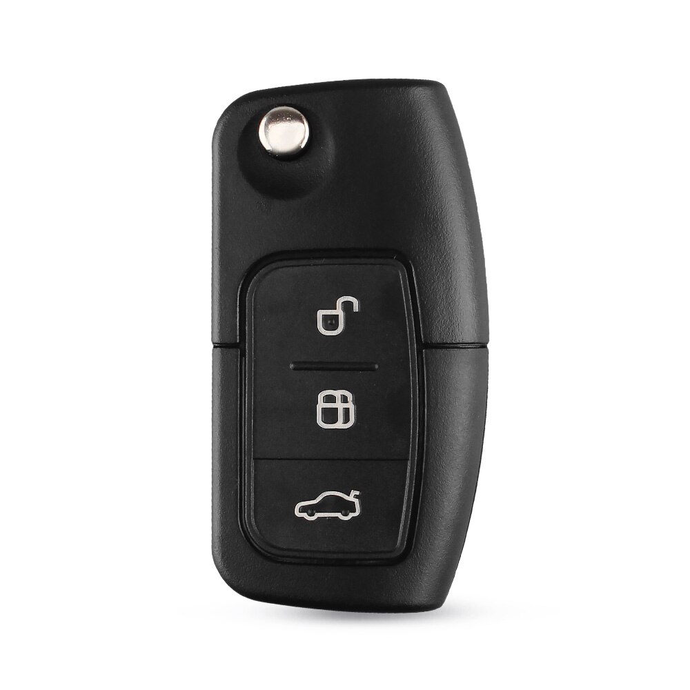 Remote Control Car Key Case for Ford Focus Mondeo Fiesta 3 Buttons ABS Metal 45g with Blade